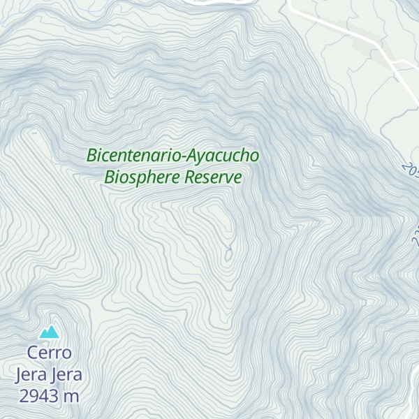Map of Cerro Huachulla