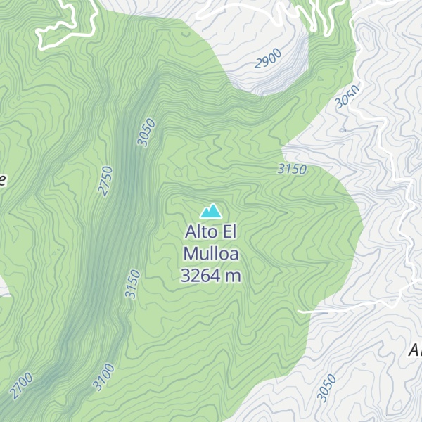 Map of Alto El Mulloa