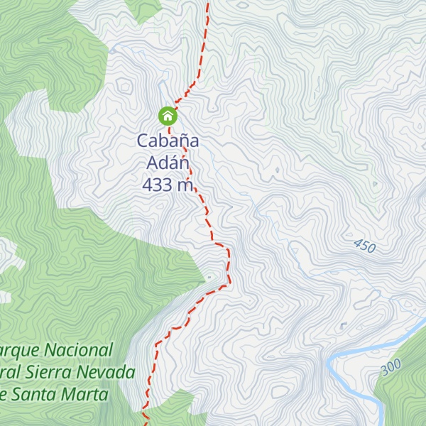Map of Camp Alfredo