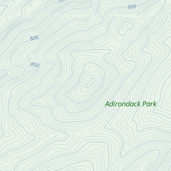 Map of Stewart Mountain