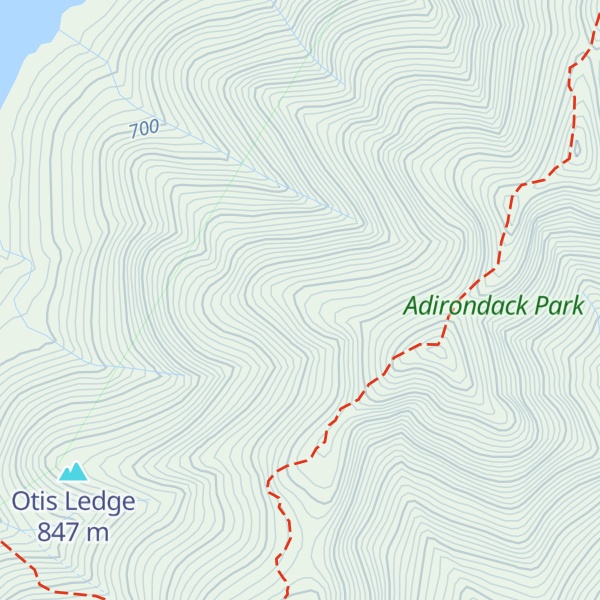 Map of Cy Beedes Ledge