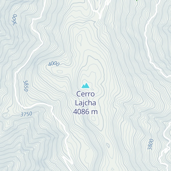 Map of Cerro Lajcha