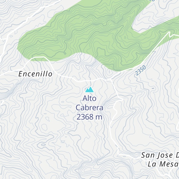 Map of Alto Cabrera