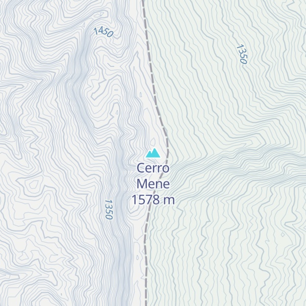 Map of Cerro Mene