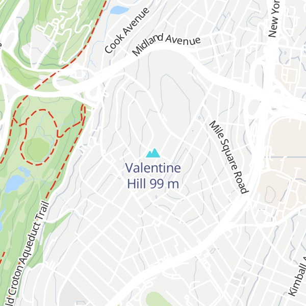 Map of Valentine Hill