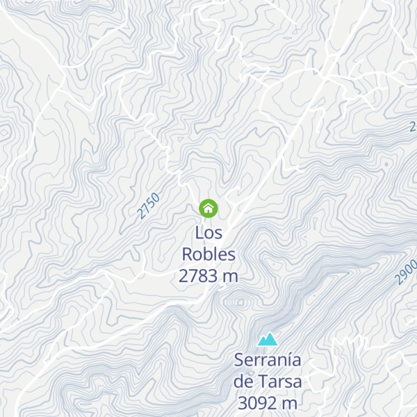 Map of Los Robles