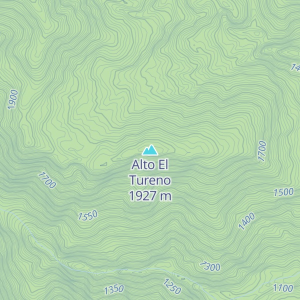 Map of Alto El Tureno