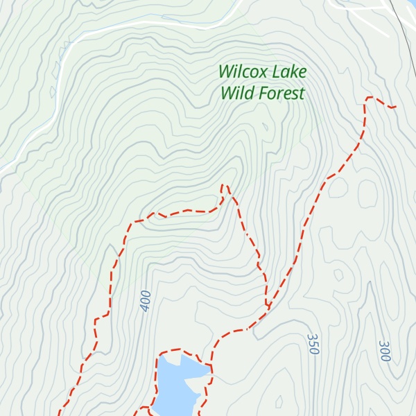 Map of Dippikill Mountain