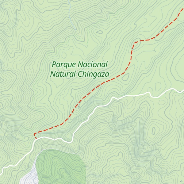 Map of Cerro Fronterita