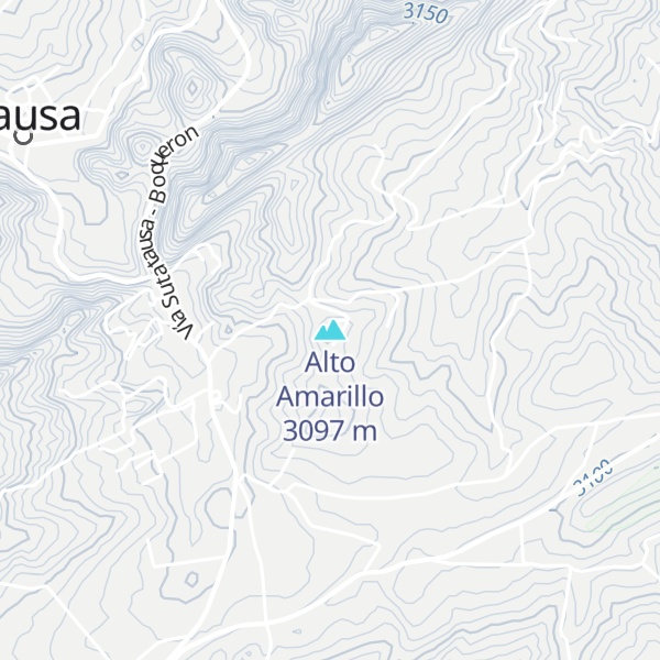 Map of Alto Amarillo
