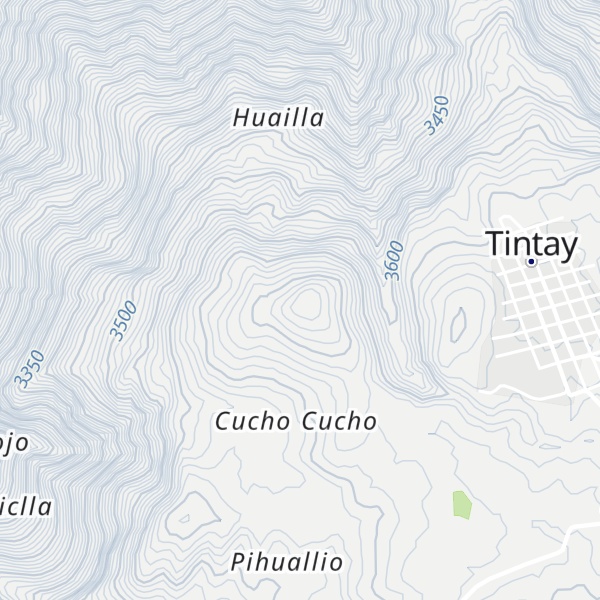 Map of Cerro Chaija