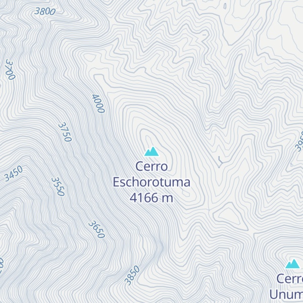 Map of Cerro Eschorotuma