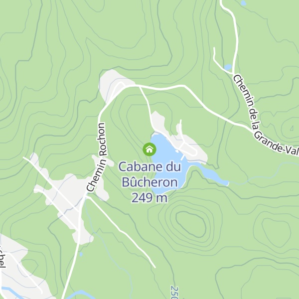 Map of Cabane du Bûcheron