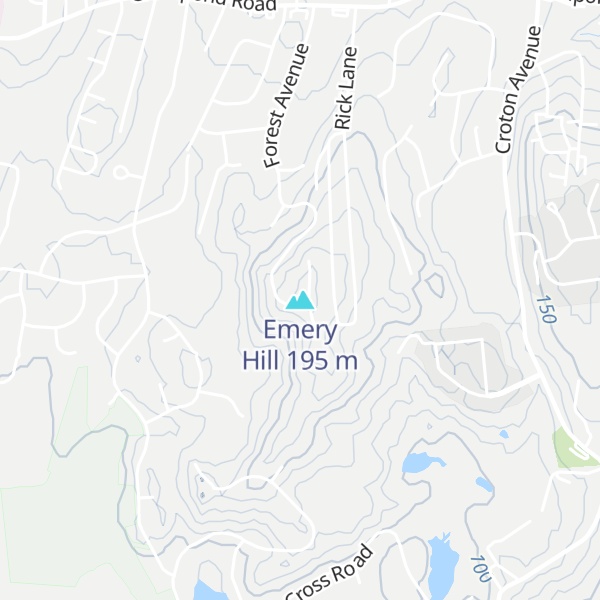 Map of Emery Hill