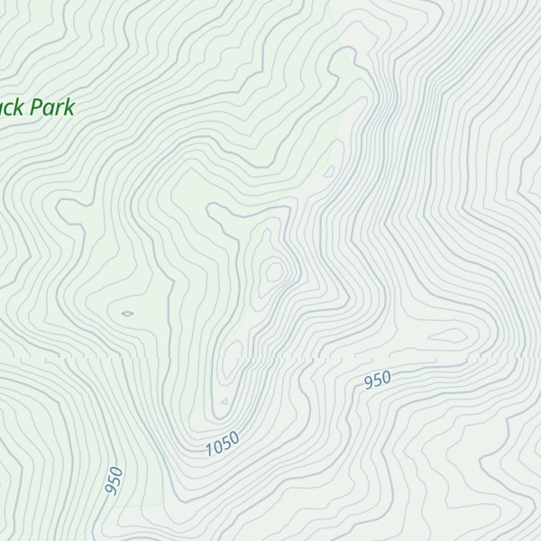 Map of Boreas Mountain