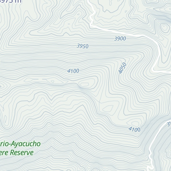 Map of Cerro Yacu Sutoi