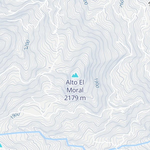 Map of Alto El Moral