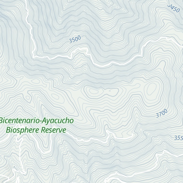 Map of Cerro Pucará