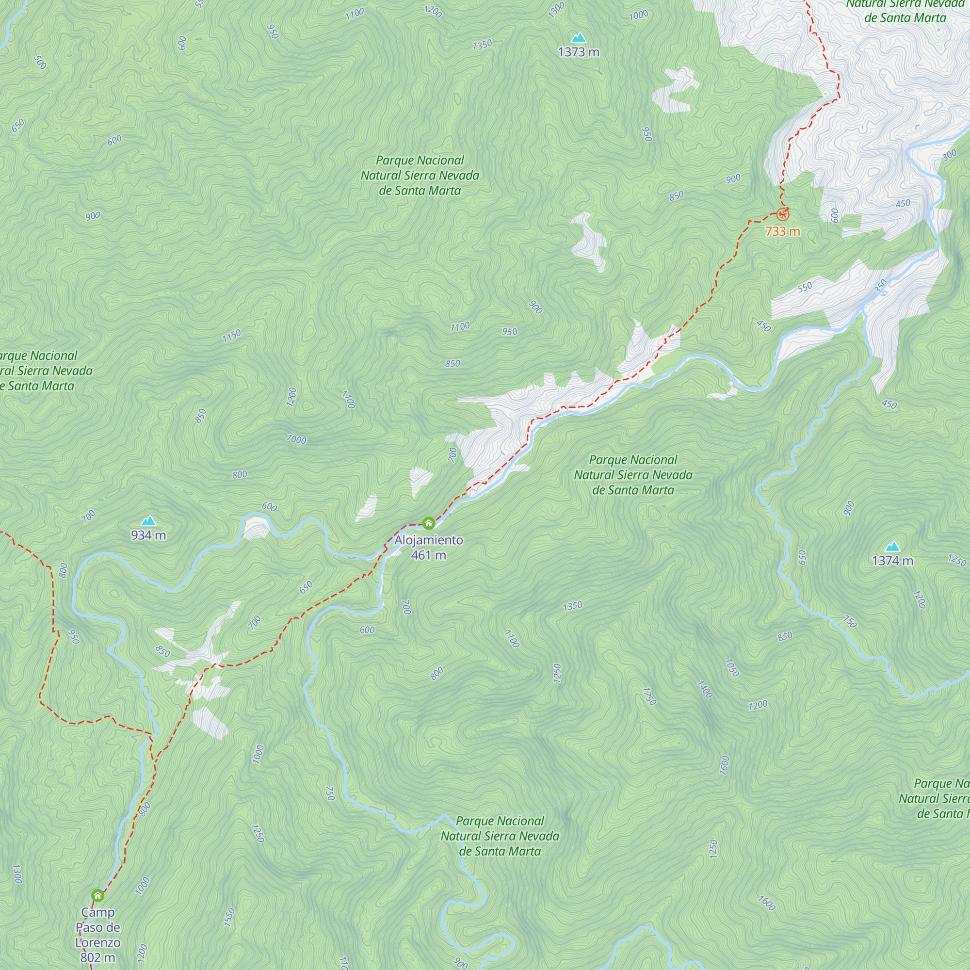 Camp Mumake map