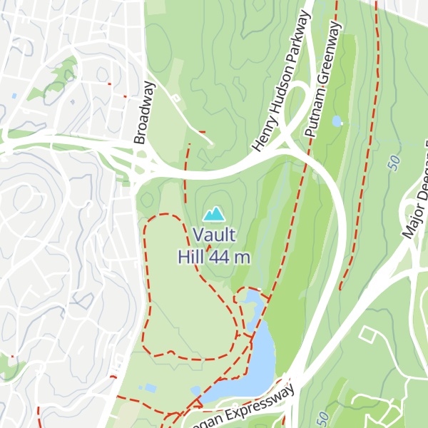 Map of Vault Hill