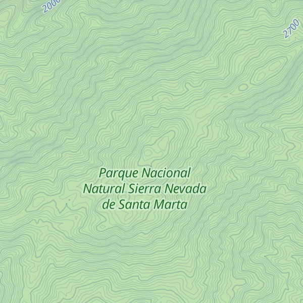 Map of Cerro Arucina