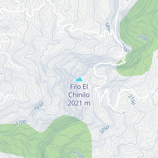 Map of Filo El Chinilo