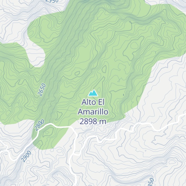 Map of Alto El Amarillo