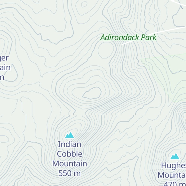 Map of Pond Mountain