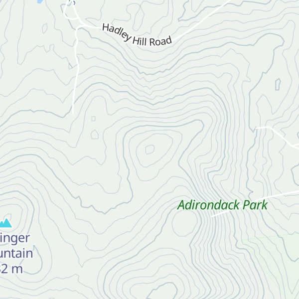 Map of Menzie Mountain