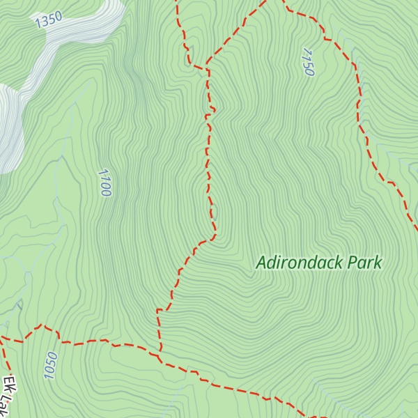 Map of Mount Haystack