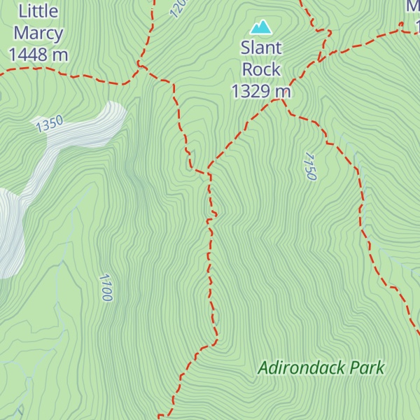 Map of Little Haystack