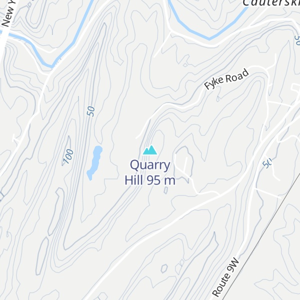 Map of Quarry Hill