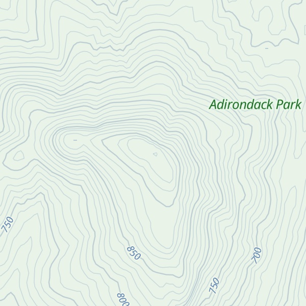 Map of Bailey Hill