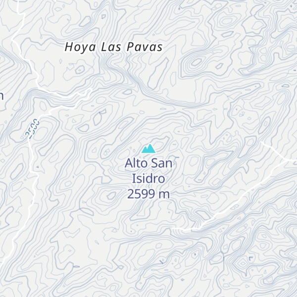 Map of Alto San Isidro