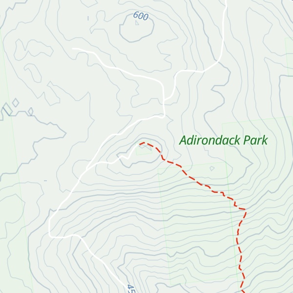 Map of Spruce Mountain
