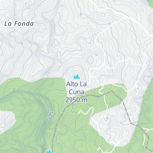 Map of Alto La Cuna