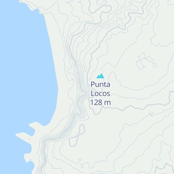 Map of Punta Locoa