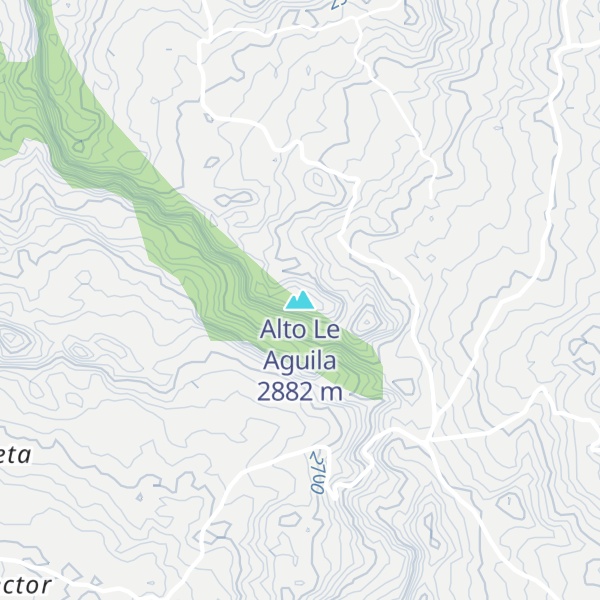 Map of Alto Le Aguila