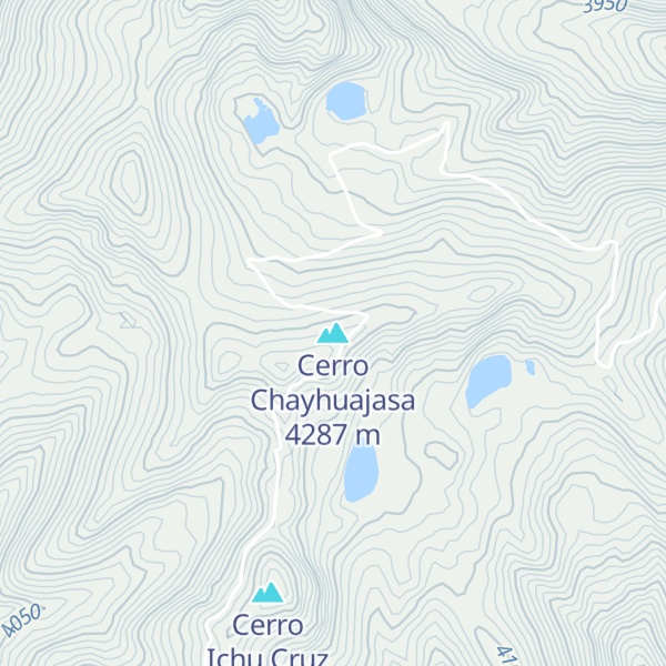 Map of Cerro Chayhuajasa
