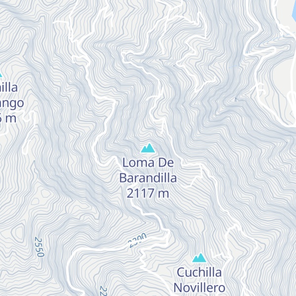 Map of Loma De Barandilla