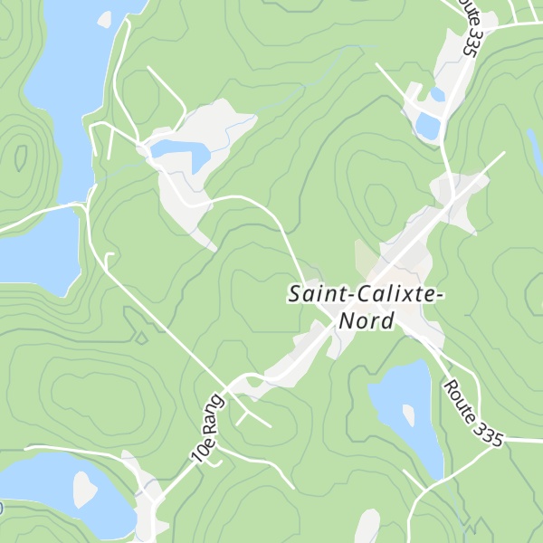 Map of Mont des Vallées
