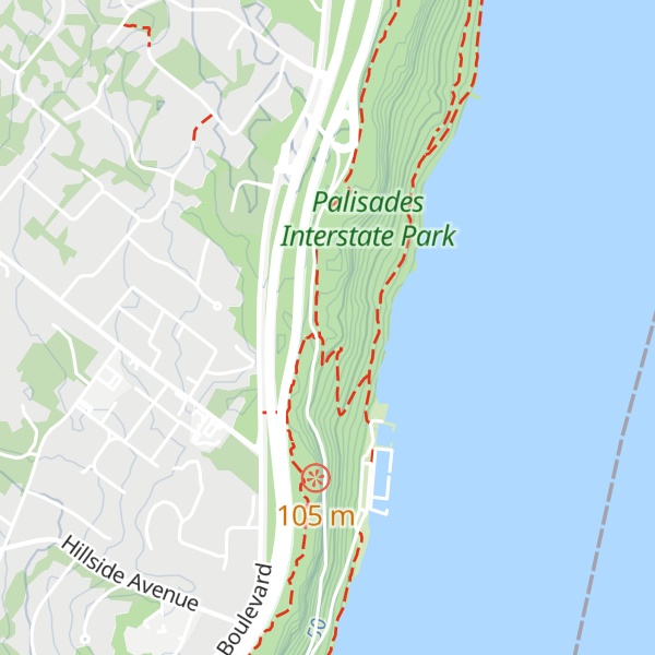 Map of The Palisades