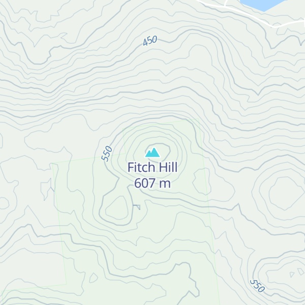 Map of Fitch Hill