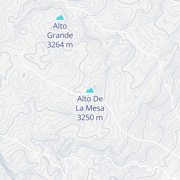 Map of Alto De La Mesa
