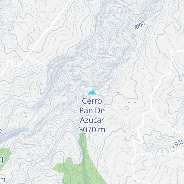 Map of Cerro Pan De Azucar