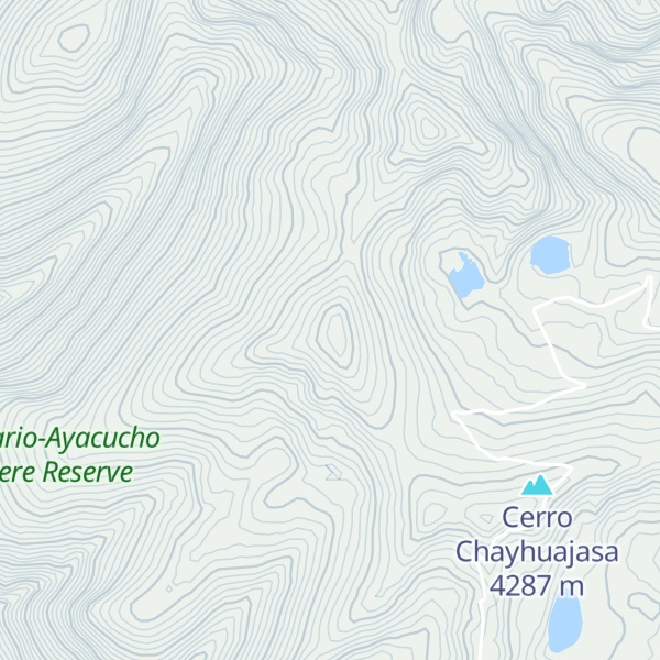 Map of Cerro Aljasunto
