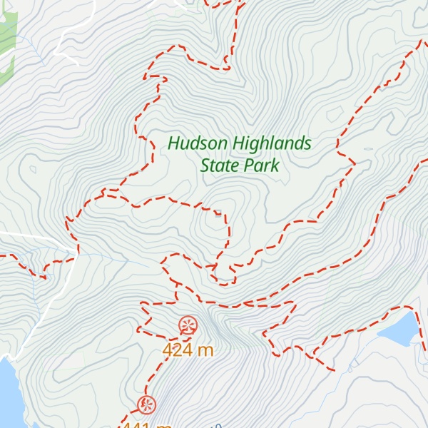 Map of Lambs Hill
