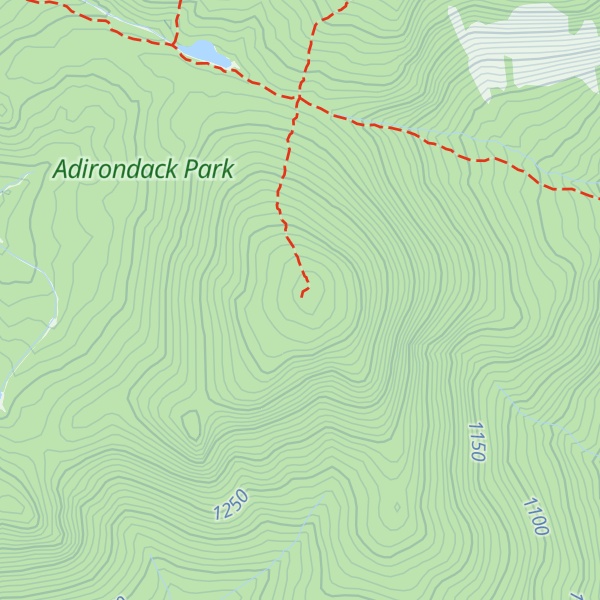 Map of Mount Skylight