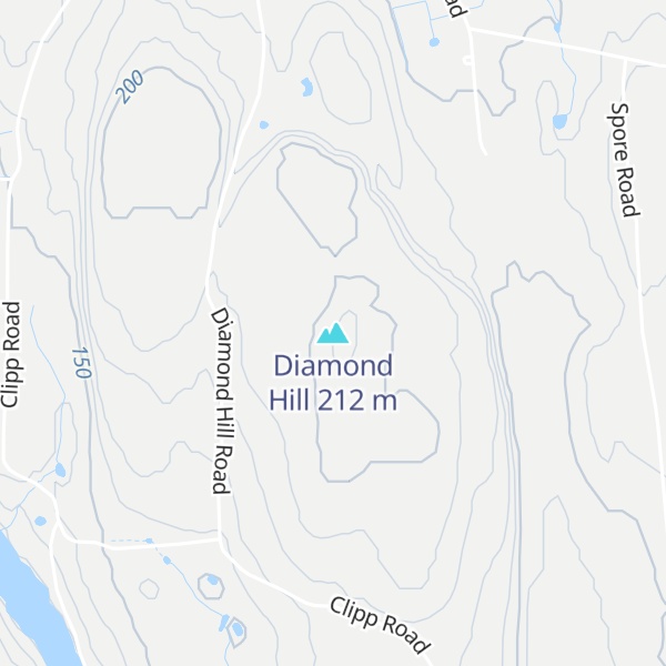 Map of Diamond Hill