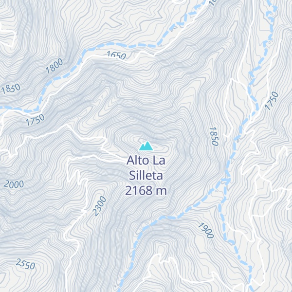 Map of Alto La Silleta